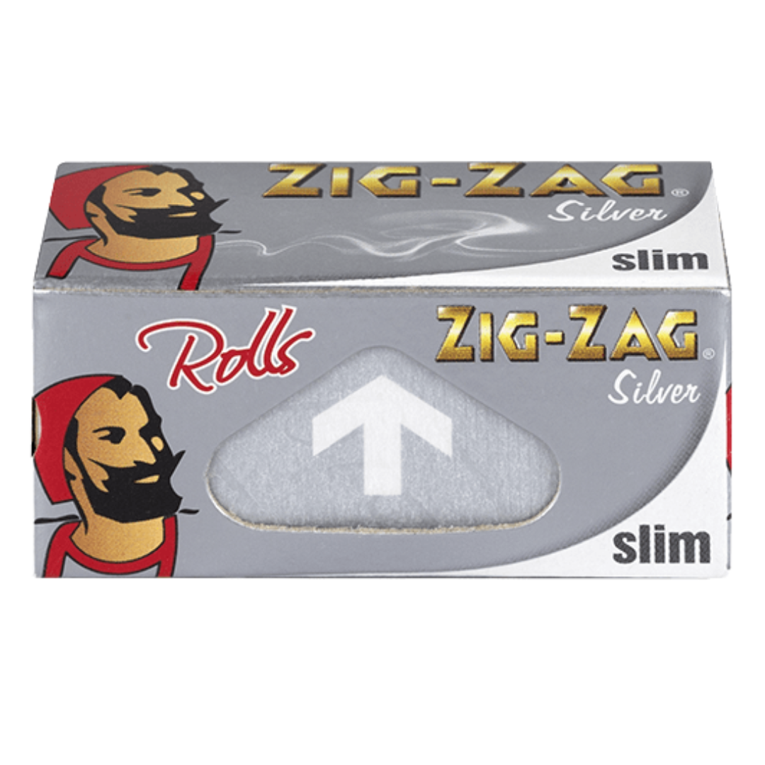 Zig Zag Silver No.1 Slim Roll | 4 Meters