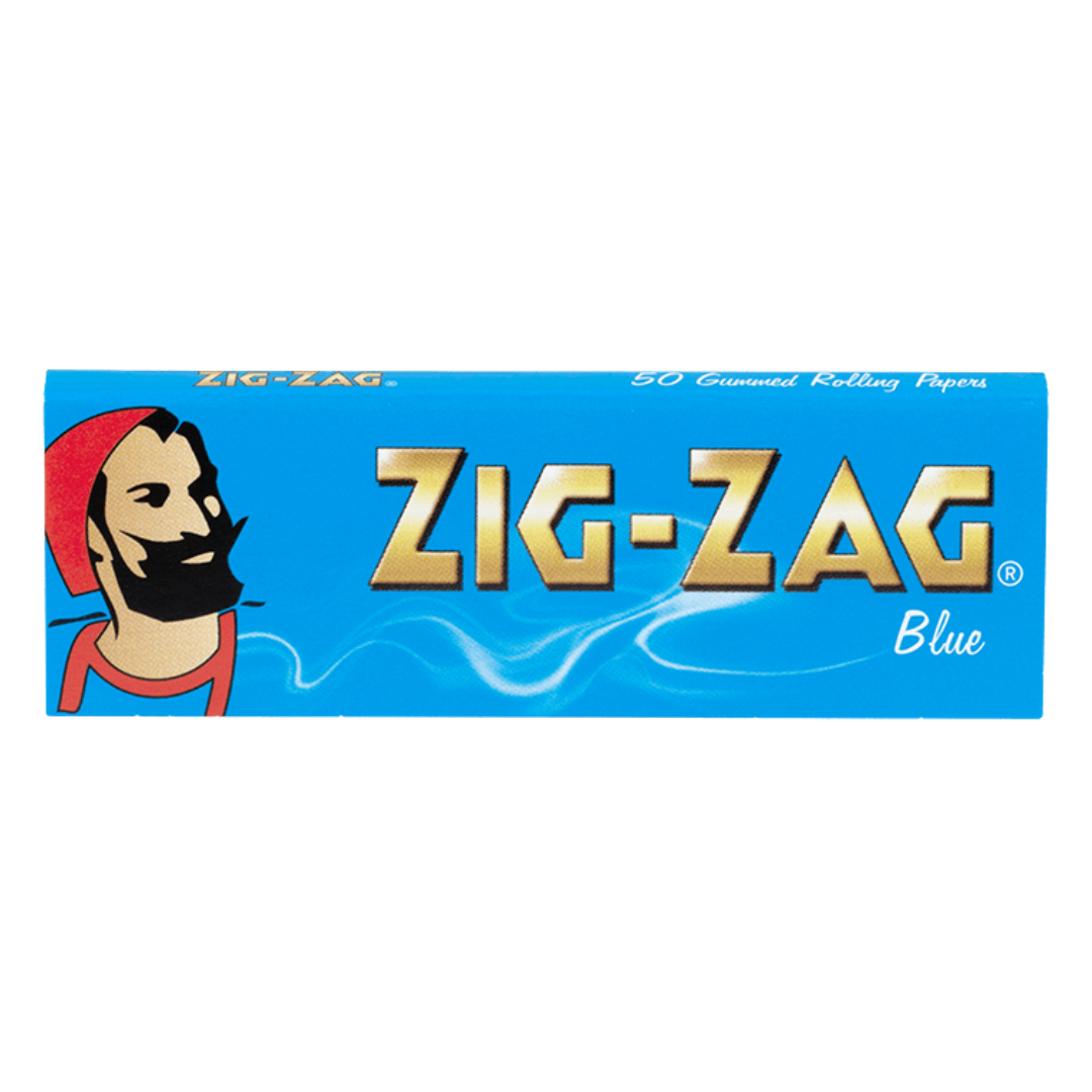 Zig Zag Blue Regular Rolling Papers (50 Leaves per Booklet)