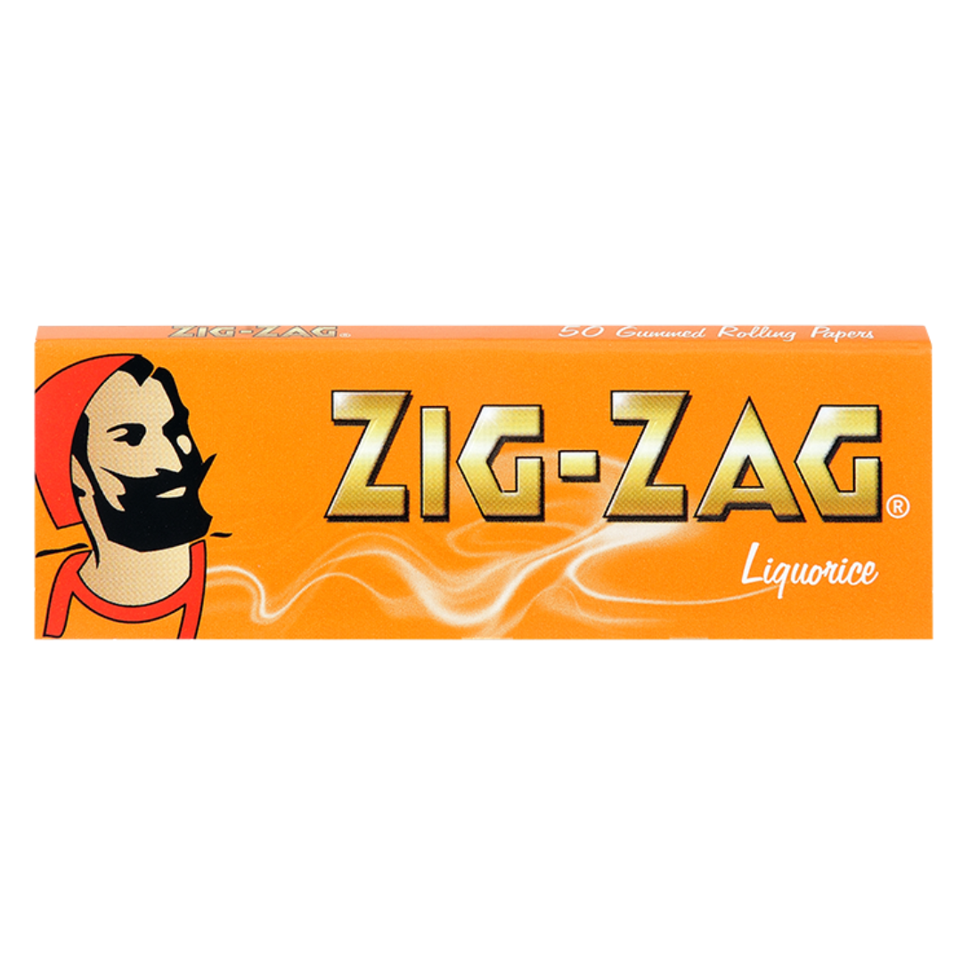 Zig Zag Liquorice Rolling Papers 50s