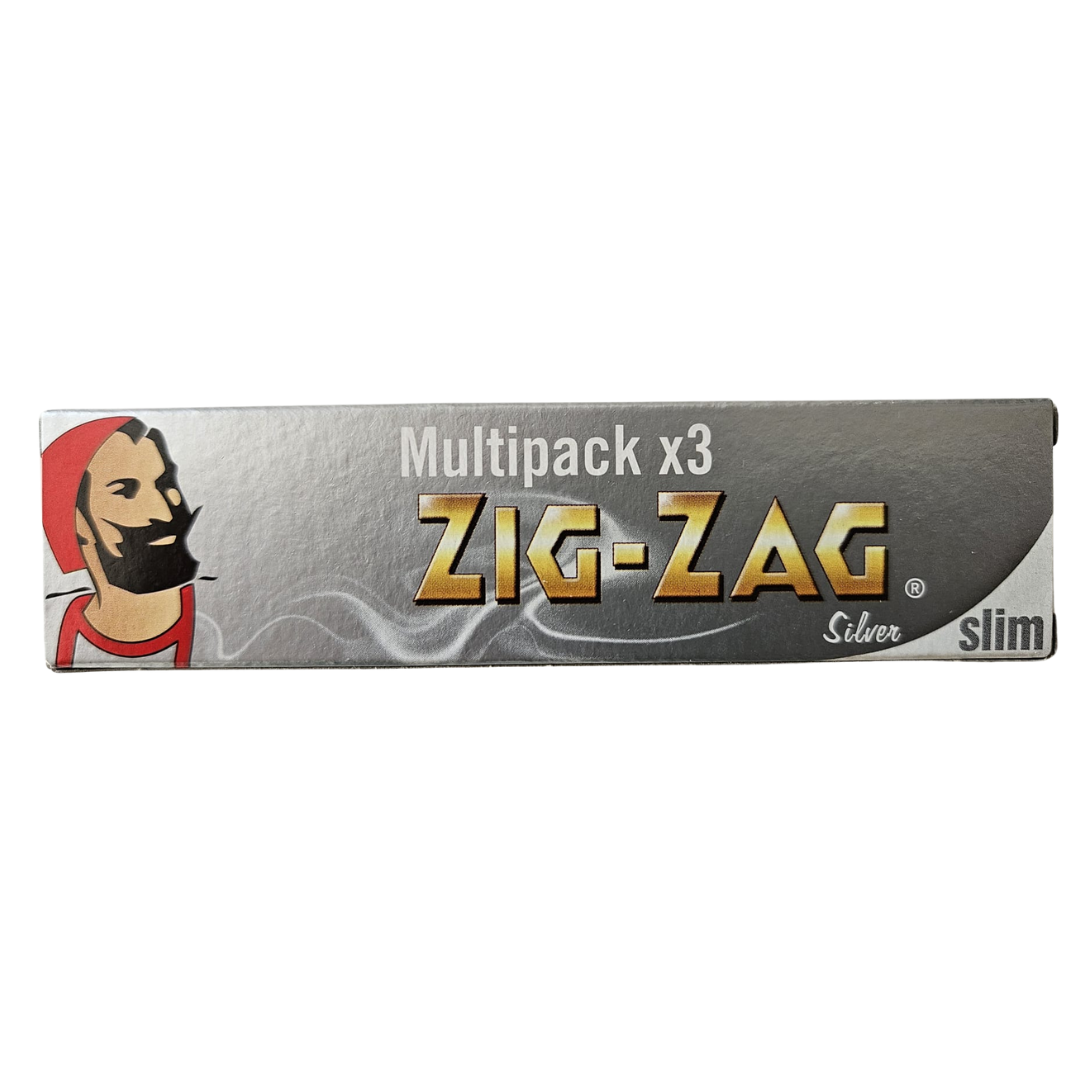 Zig Zag Silver King Size Rolling Papers 32s (Multipack of 3 Booklets)
